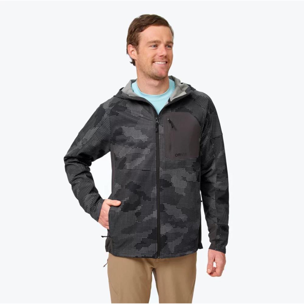 Orvis Pro LT Hoodie Men's in Shadow Camo